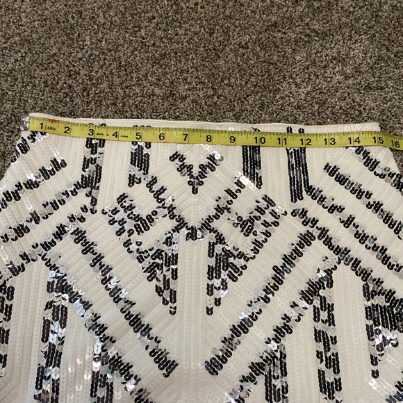 Womens express size medium express sequence skirt - Picture 7 of 8